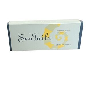 Reed & Barton SeaTails 3 Piece Baby Flatware Set 18/8 Stainless Steel Whale Fish